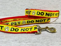 Do Not Pet Me - Alert Dog Collar 2