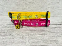 Personalised Cat Collar with Chipped Status 11