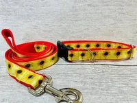 Sunflowers Dog Collar 2