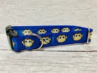 Monkey Animal Face Dog Collar 9