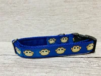 Monkey Animal Face Dog Collar 8