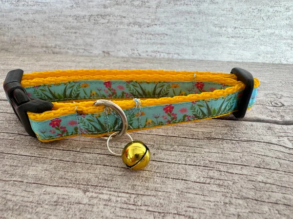 Spring Flowers Puppy Collar 1