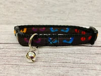 Spooky Eyes Halloween Cat Collar 1