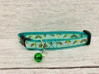 Rainbow Print Puppy/Small Dog Collar 2