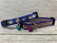 Monkey Face Inspired Cat Collar 1