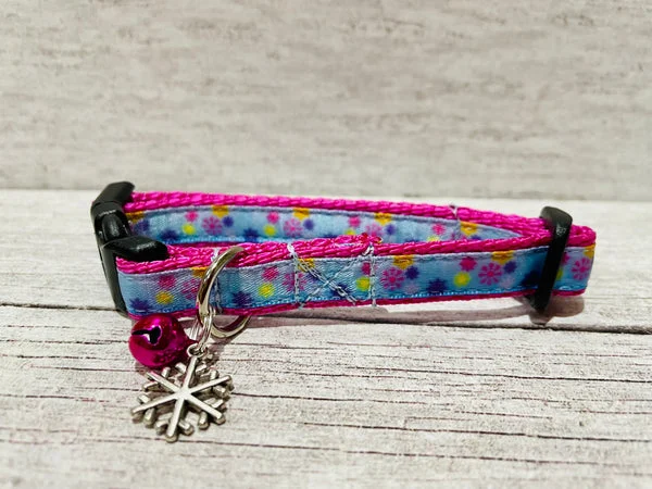 Snowflake Small Dog Collar