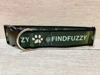 Custom Personalised Print Ribbon for Dog Collars 2