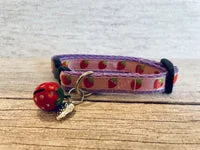 Strawberry Strawberries Puppy/Small Dog Collar 2